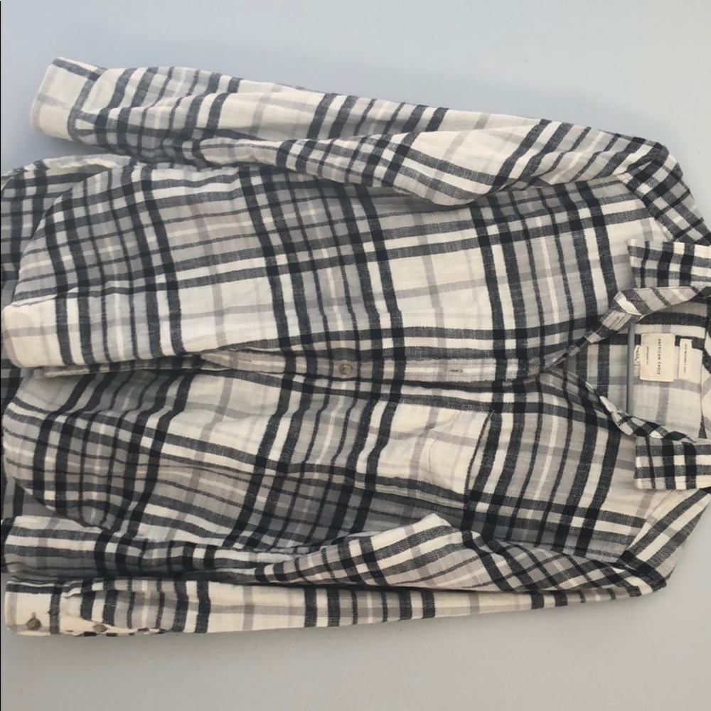 White and Black Flannel